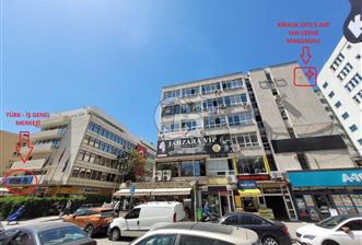 KIZILAY'DA TÜRK-İŞ GENEL MRK YAN BİNASI 5.KAT KİRALIK BÜRO-OFİS