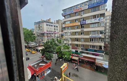 KIZILAY KARANFİL 1 SOKAKTA İŞYERİNE DE UYGUN KİRALIK DAİRE