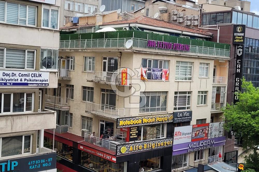 KIZILAY KARANFİL 1 SOKAKTA İŞYERİNE DE UYGUN KİRALIK DAİRE