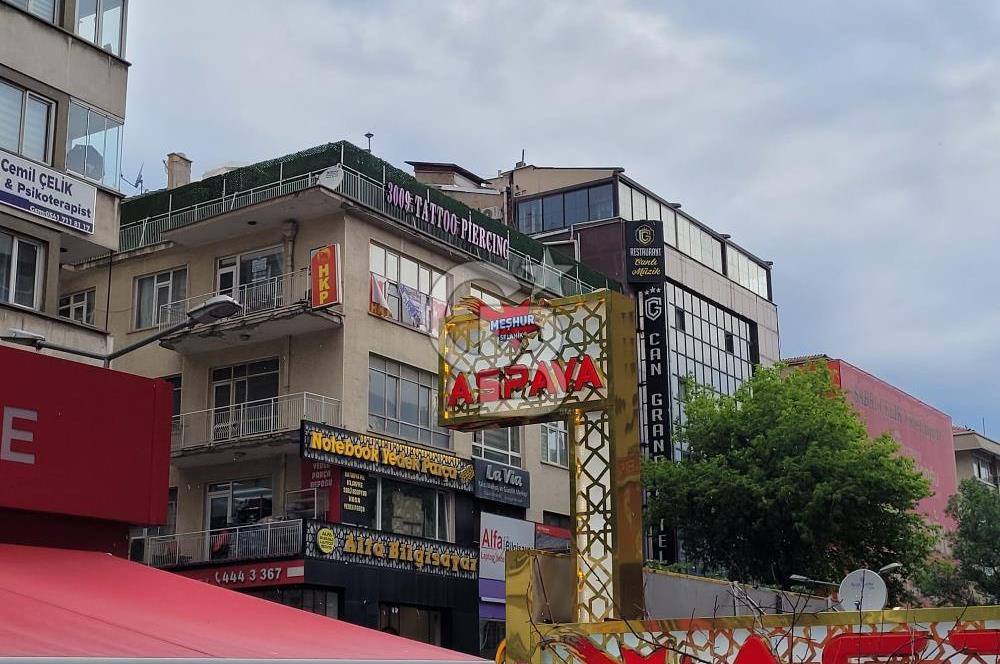 KIZILAY KARANFİL 1 SOKAKTA İŞYERİNE DE UYGUN KİRALIK DAİRE