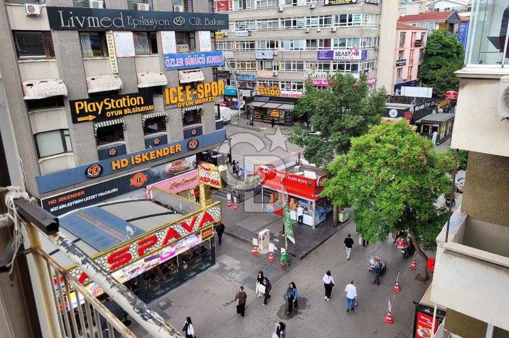 KIZILAY KARANFİL 1 SOKAKTA İŞYERİNE DE UYGUN KİRALIK DAİRE