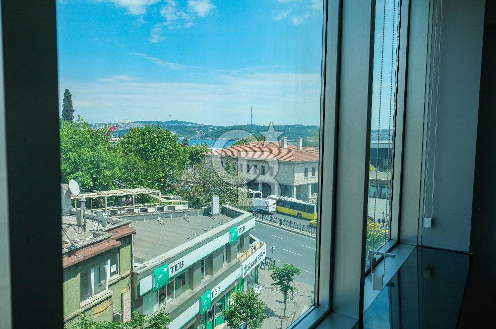 Beşiktaş En İşlek Caddesinde Deniz Manzaralı 2 Kat Kiralık Ofis