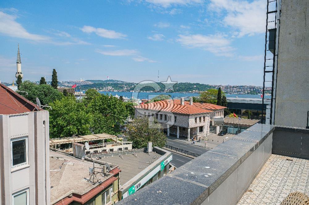 Beşiktaş En İşlek Caddesinde Deniz Manzaralı 2 Kat Kiralık Ofis