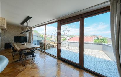 Beşiktaş Deniz Müzesi Karşısı Teraslı Deniz Manzaralı Komple Kiralık Ofis Katı 