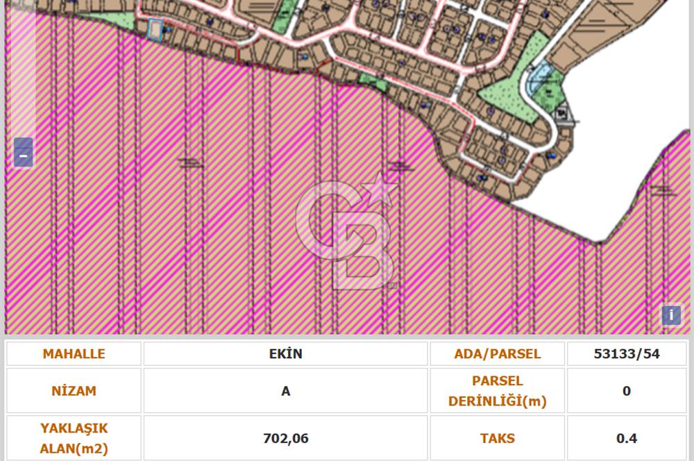 MAMAK EKİN MAH SATILIK 702 m2 MÜSTAKİL ARSA… KONUT İMARLI