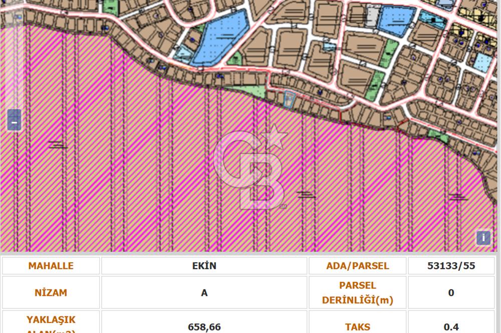 MAMAK EKİN MAH SATILIK 658 m2 MÜSTAKİL ARSA... KONUT İMARLI