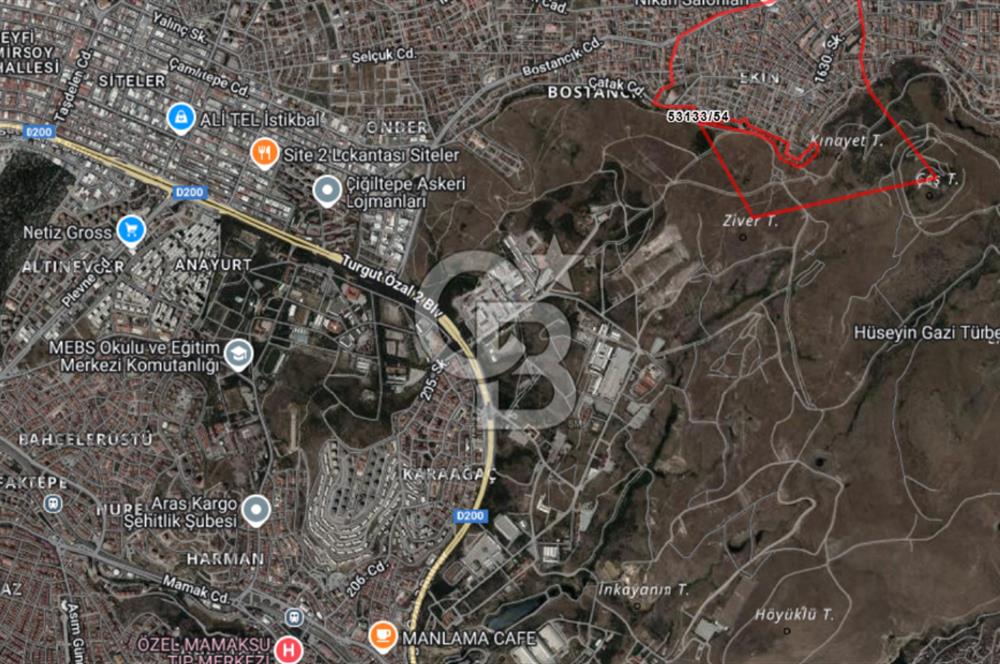 MAMAK EKİN MAH SATILIK 702 m2 MÜSTAKİL ARSA… KONUT İMARLI
