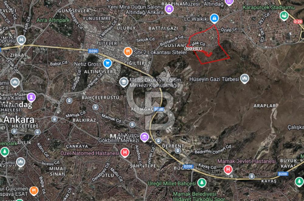 MAMAK EKİN MAH SATILIK 702 m2 MÜSTAKİL ARSA… KONUT İMARLI
