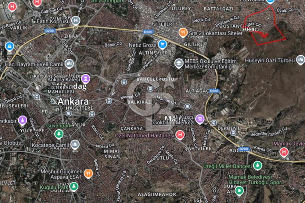 MAMAK EKİN MAH SATILIK 658 m2 MÜSTAKİL ARSA... KONUT İMARLI