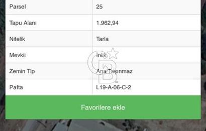 KEMALPAŞA, ARMUTLU HÜRRİYET'TE ASFALTIN KENARINDA 2 DÖNÜM TARLA