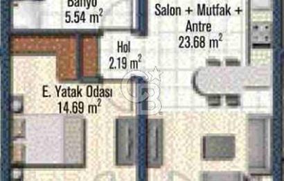 Mavişehir Soyak B Havuz & Peyzaj Eşyalı Kiralık 1+1 68 M² Daire