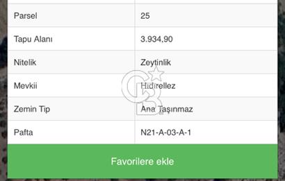Muğla menteşe Çamoluk mahallesinde satılık zeytinlik