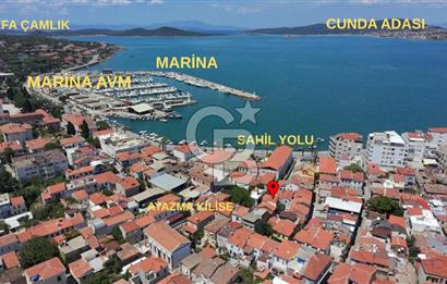 Ayvalık Merkez'de Denize 50 M Mesafede Satılık Tescilli Rum Evi