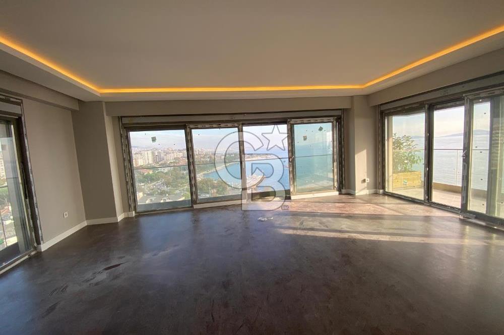 KADIKÖY CADDEBOSTAN da KİRALIK DENİZ MANZARALI 3+1