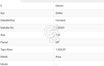 Yeşilovacık'ta (Hırmanlı) imarlı arsa