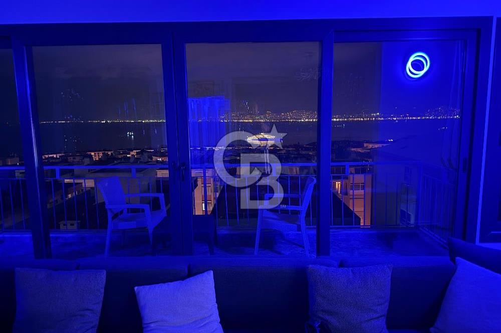 DENİZ MANZARALI, TERASLI, TADİLATLI 3+1 DAİRE  SATILIK DAİRE 