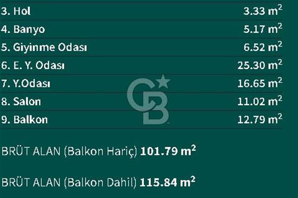 Akadia İncekte Yatay Mimari ve Peyzaj Manzaralı Lüks Daire