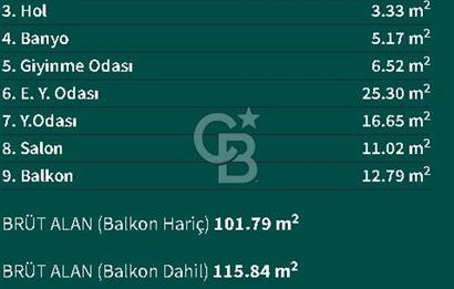Akadia İncekte Yatay Mimari ve Peyzaj Manzaralı Lüks Daire
