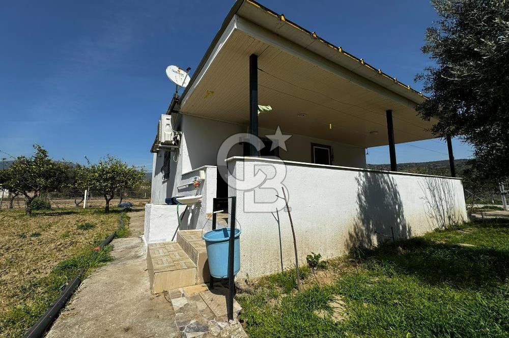 MENEMEN/SÜLEYMANLI'DA SATILIK YOLA SIFIR 2+1 BAHÇELİ BAĞ EVİ