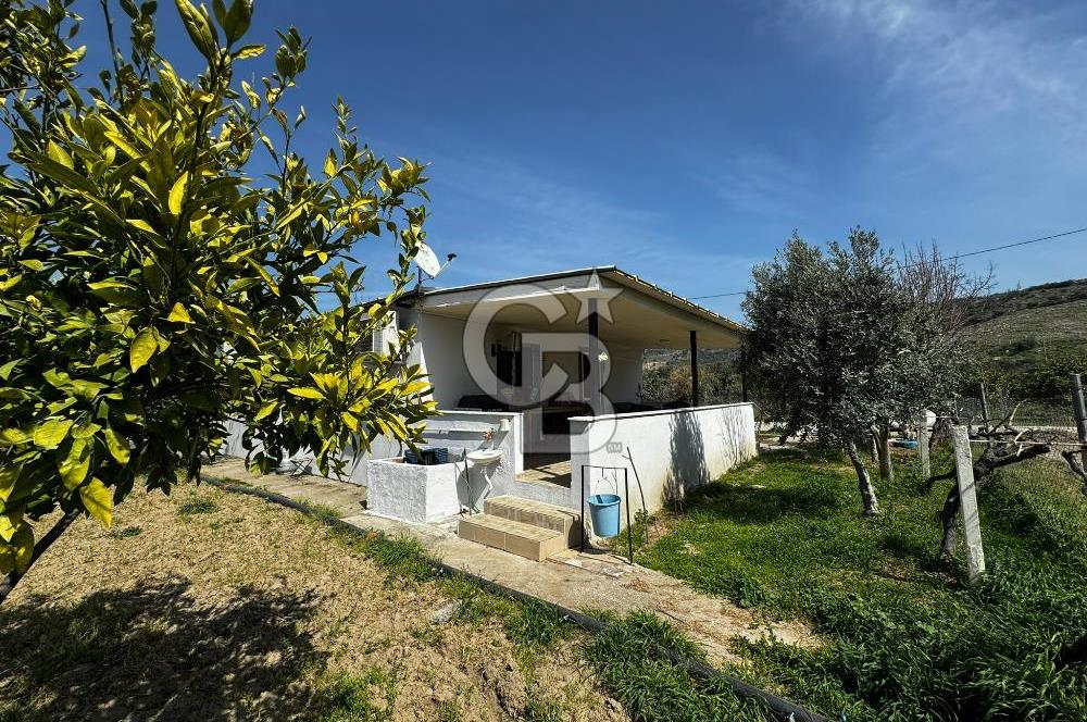 MENEMEN/SÜLEYMANLI'DA SATILIK YOLA SIFIR 2+1 BAHÇELİ BAĞ EVİ