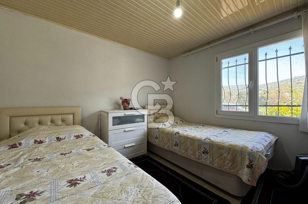 MENEMEN/SÜLEYMANLI'DA SATILIK YOLA SIFIR 2+1 BAHÇELİ BAĞ EVİ