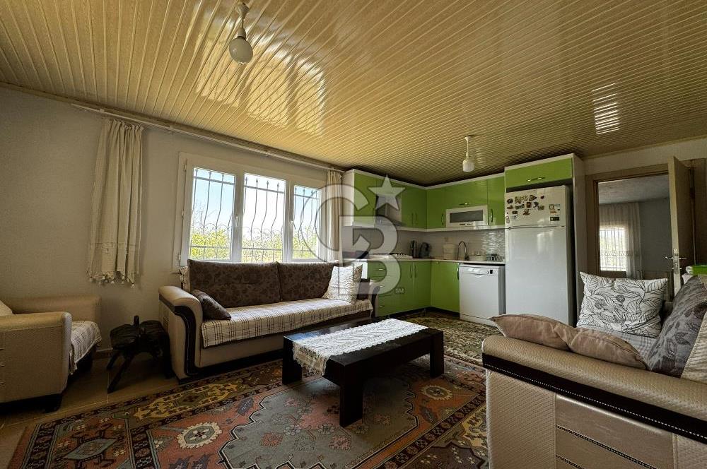 MENEMEN/SÜLEYMANLI'DA SATILIK YOLA SIFIR 2+1 BAHÇELİ BAĞ EVİ