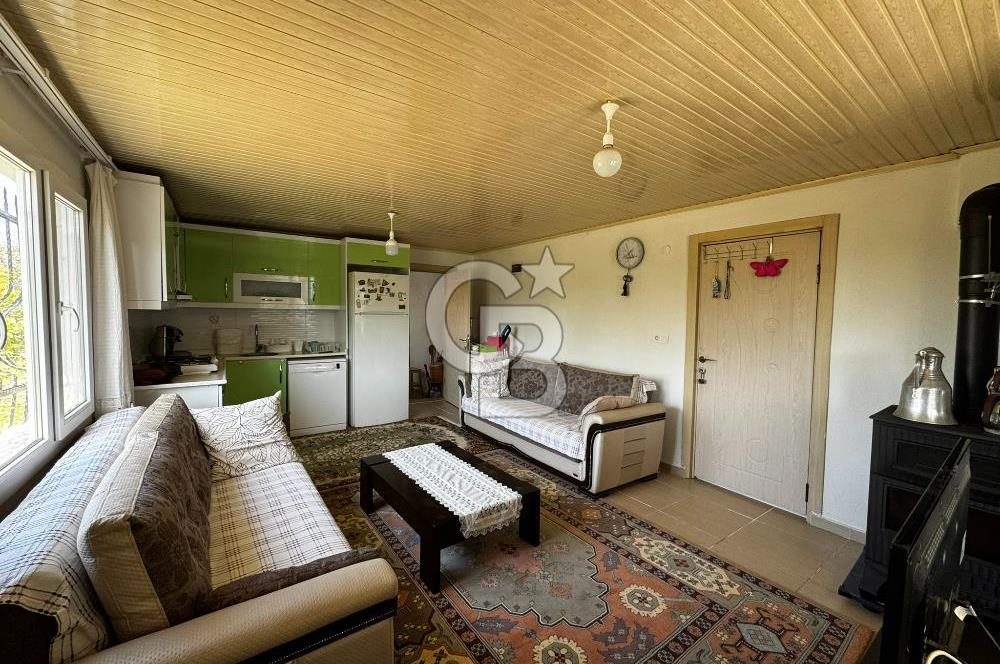 MENEMEN/SÜLEYMANLI'DA SATILIK YOLA SIFIR 2+1 BAHÇELİ BAĞ EVİ