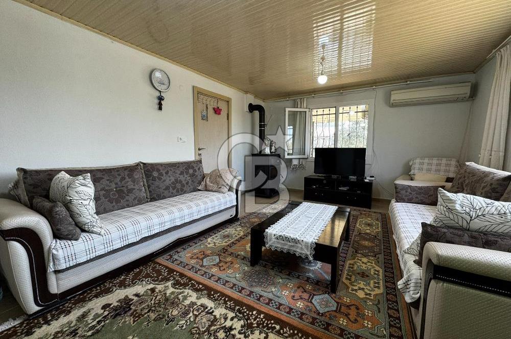 MENEMEN/SÜLEYMANLI'DA SATILIK YOLA SIFIR 2+1 BAHÇELİ BAĞ EVİ