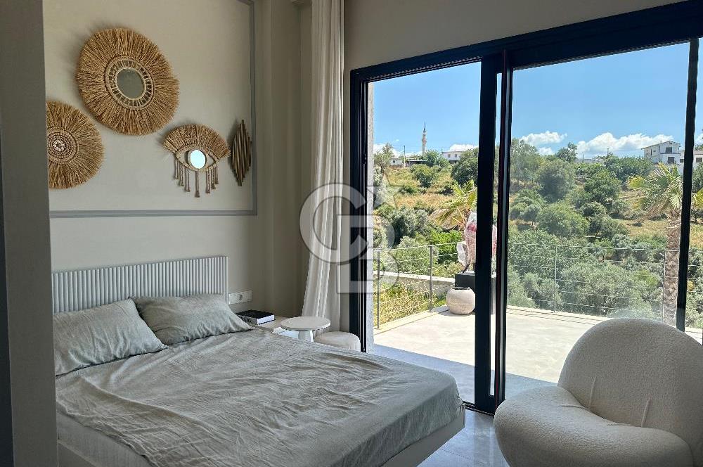 Bodrum Milas Havalimanına Yakın Yıllık Kiralık Müstakil Havuzlu Villa