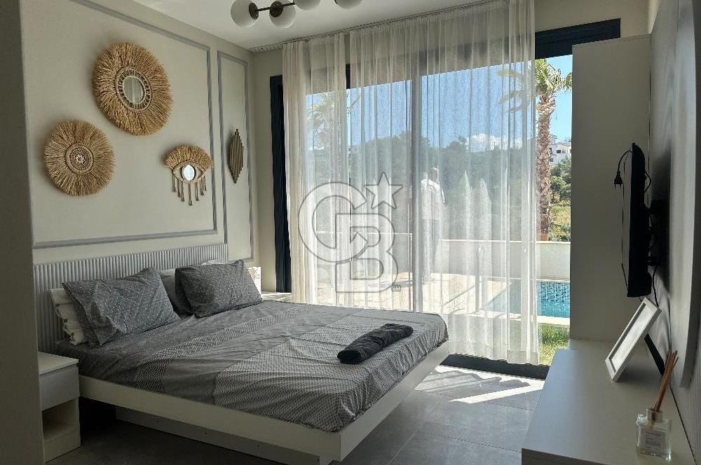 Bodrum Milas Havalimanına Yakın Yıllık Kiralık Müstakil Havuzlu Villa