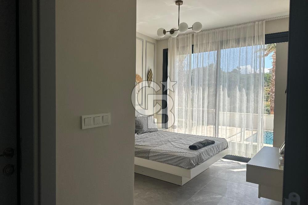 Bodrum Milas Havalimanına Yakın Yıllık Kiralık Müstakil Havuzlu Villa