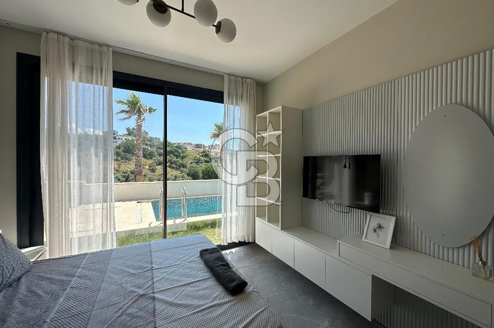 Bodrum Milas Havalimanına Yakın Yıllık Kiralık Müstakil Havuzlu Villa