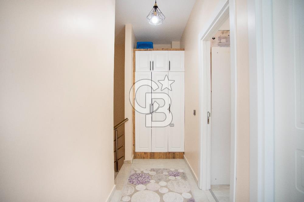 Foça Hacıveli Mah. Eşyalı Kiralık 2+1 Dubleks Villa