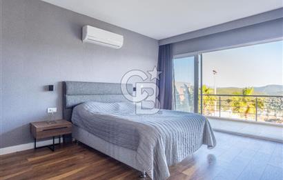 Adabükü, Panoramik Deniz ve Koy Manzaralı Satılık Müstakil Villa