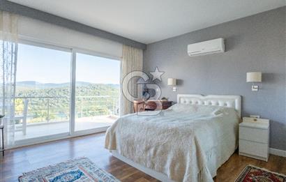 Adabükü, Panoramik Deniz ve Koy Manzaralı Satılık Müstakil Villa