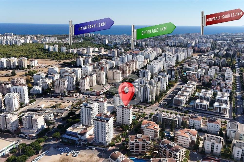Konyaaltı Uncalı mh. 3+1 site içi havuzlu. 