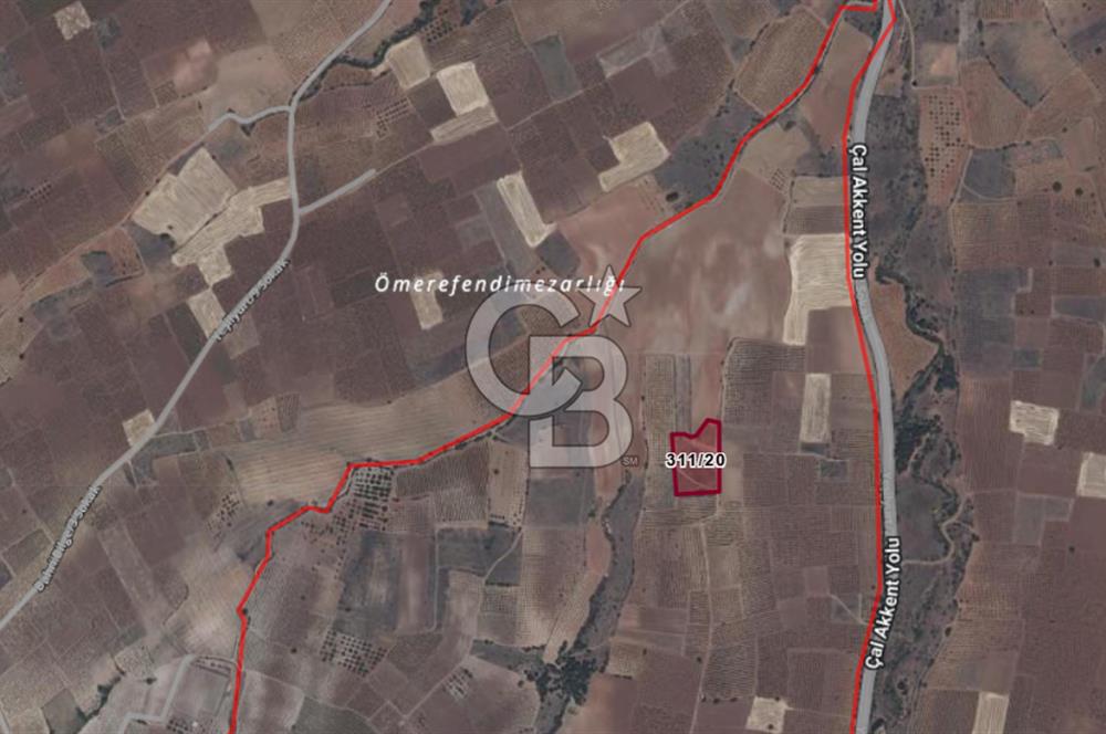 Çal Merkez de 4.775 M² Satılık Arazi