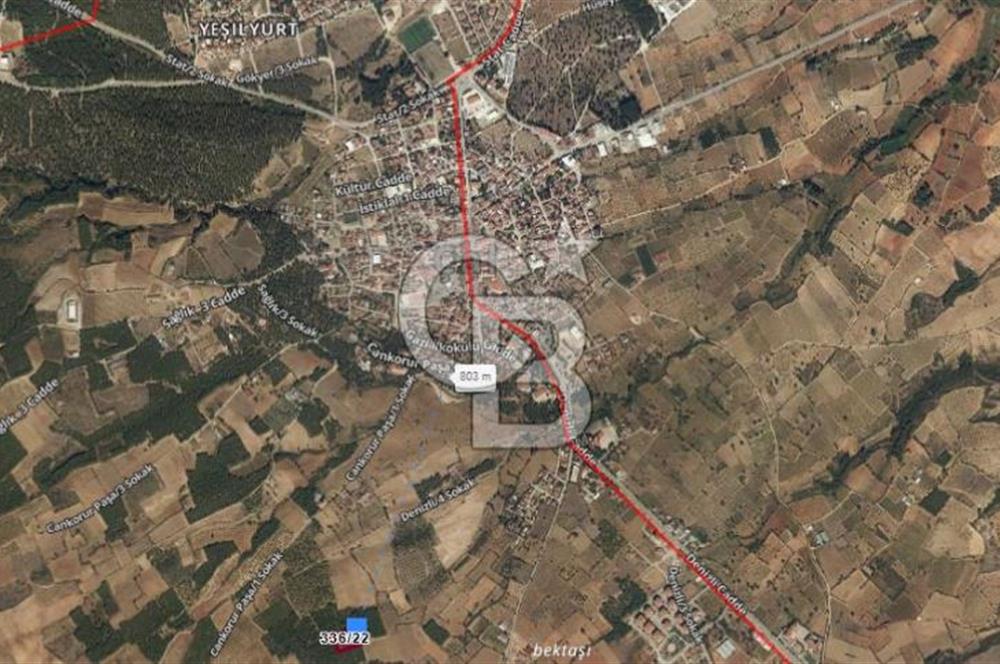 Çal Merkez de 3.701 M² Satılık Arazi