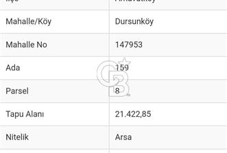 Arnavutköy Dursunköy konut imarlı ifrazlı 409 m2 satılık arsa