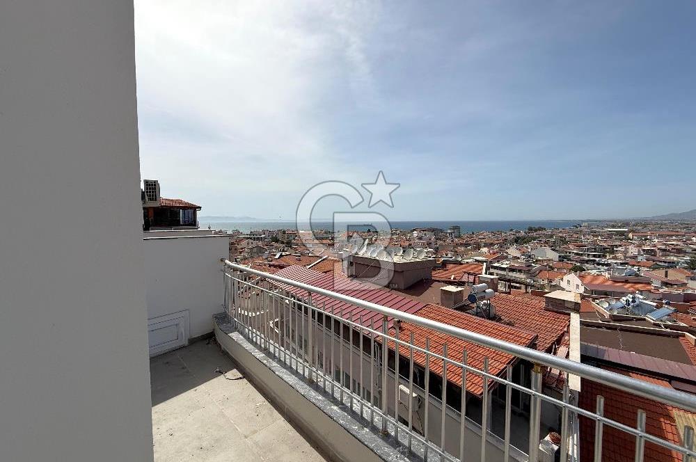 Dikili'de Ful Deniz Manzaralı 3+1 Dubleks Sıfır Daire