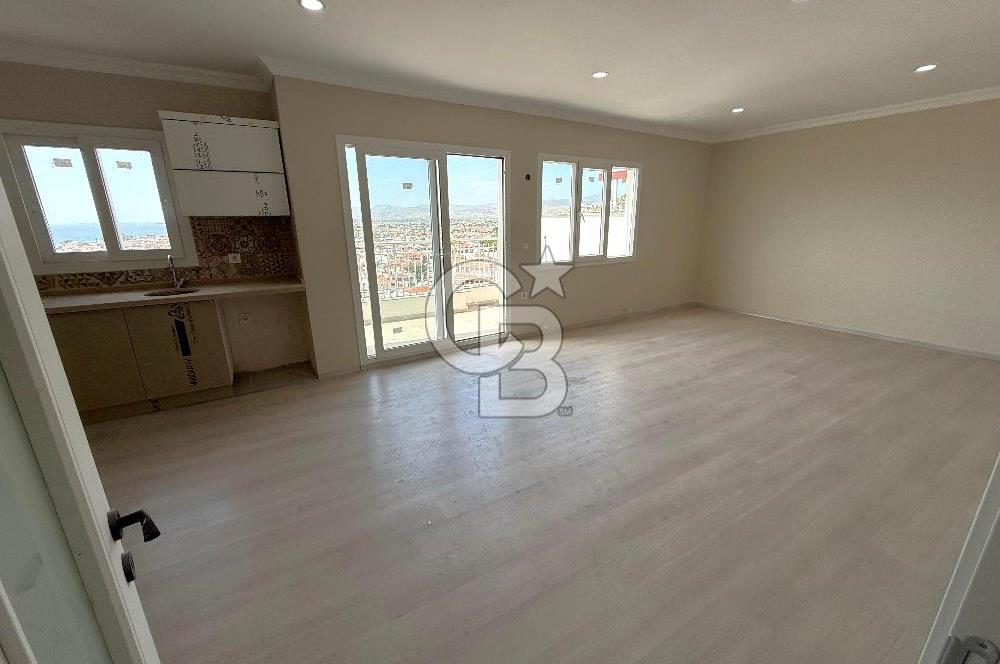 Dikili'de Ful Deniz Manzaralı 3+1 Dubleks Sıfır Daire