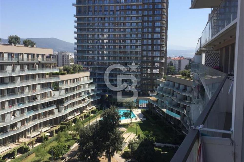 FOLKART INCITY BORNOVA DA 1+1 KİRALIK HAVUZ CEPHELİ DAİRE