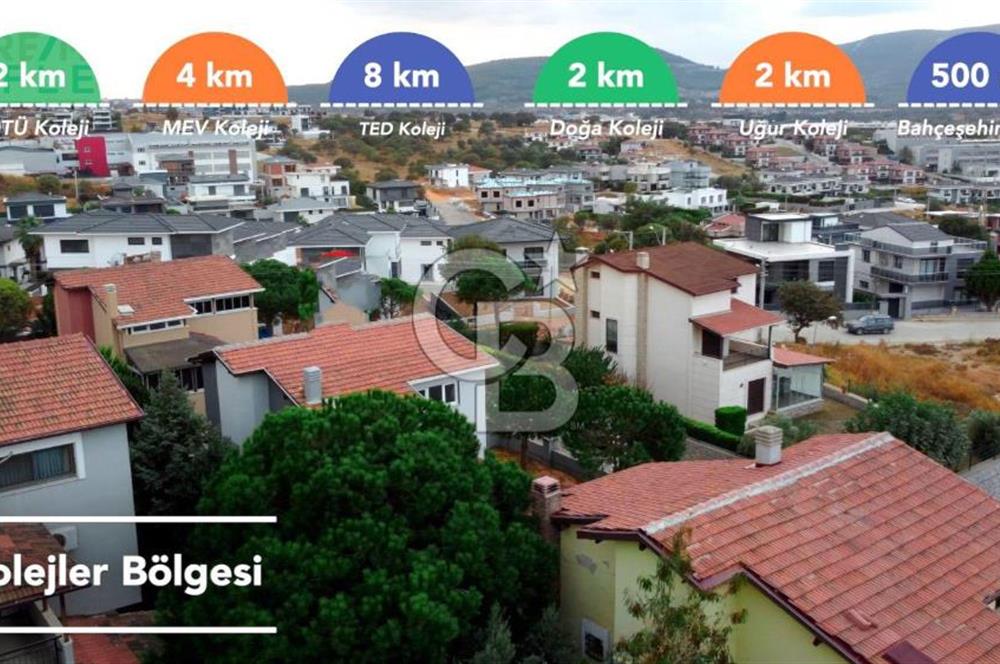 GUZELBAHÇE YAMAÇEVLERİ EN ÖN SIRA MÜSTAKİL BAHÇELİ VİLLA