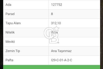 FIRSAT FİYAT GÖLBAŞI HACILAR TEK TAPU SATILIK 312 M2 ARSA