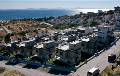 Son fırsat 3 adet deniz ve doğa manzaralı müstakil 3+1 villa 