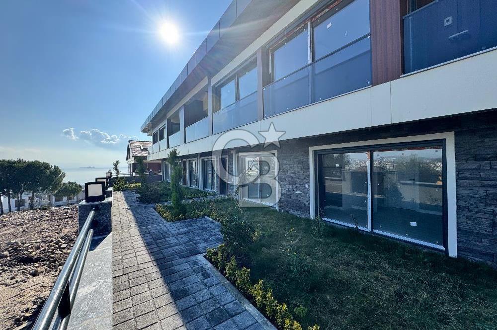 PARADİSE life sitesi deniz ve doğa manzaralı 1+1 bahçeli daire 