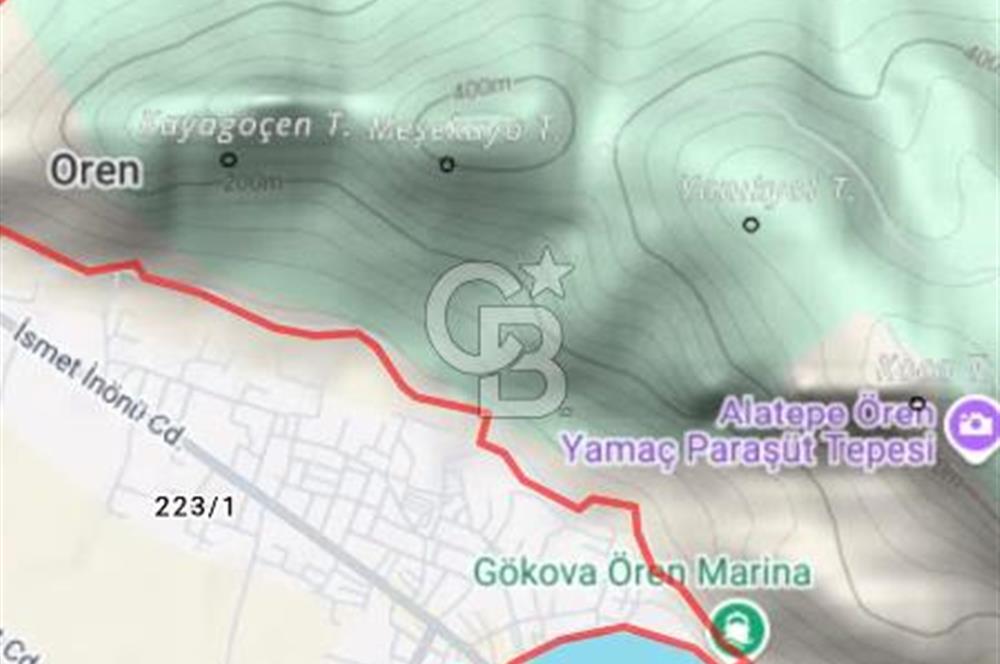 MİLAS ÖREN'DE TEK TAPU SATILIK 546 M2 ARSA