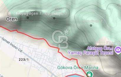 MİLAS ÖREN'DE TEK TAPU SATILIK 546 M2 ARSA