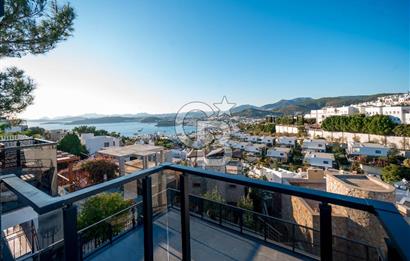 Bodrum Kumbahçe'de Satılık Deniz Manzaralı Müstakil 4+1 Villa