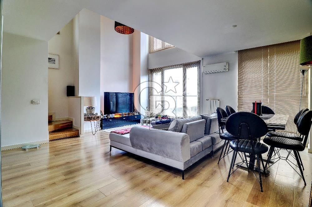 NEF 2 Haliç Kiralık Bakımlı 120 m2 1+1 Loft Daire
